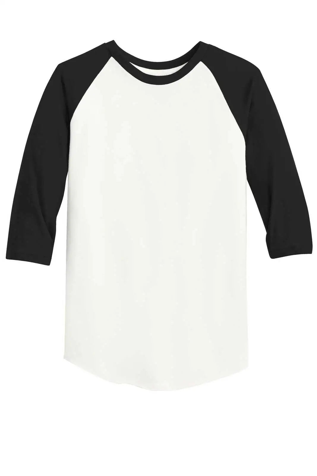 Alternative Aa2089 Eco-jersey Baseball T-shirt - Eco Ivory True Black