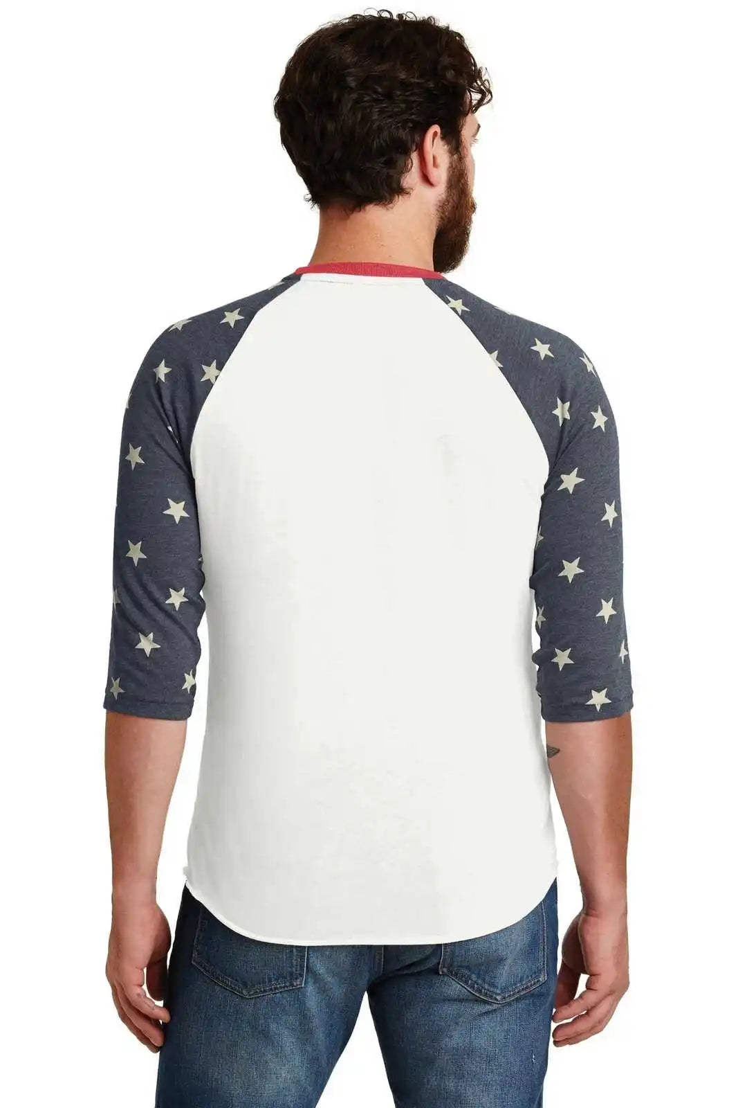 Alternative Aa2089 Eco-jersey Baseball T-shirt - Stars