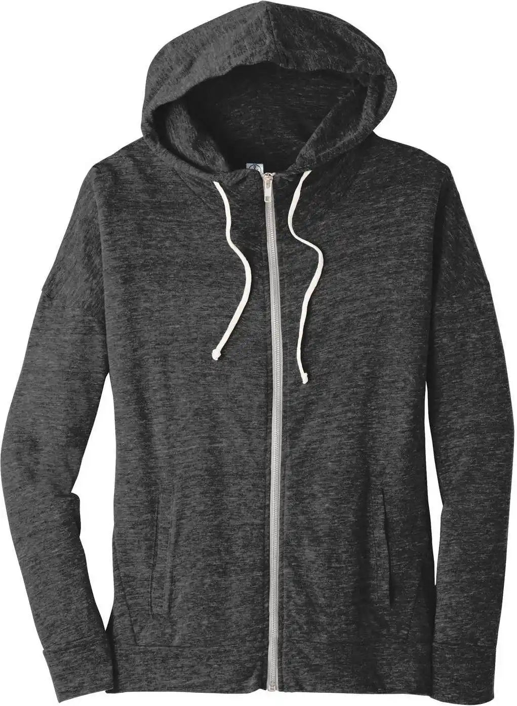 Alternative Aa2896 Women’s Eco-jersey Cool-down Zip Hoodie - Eco Black