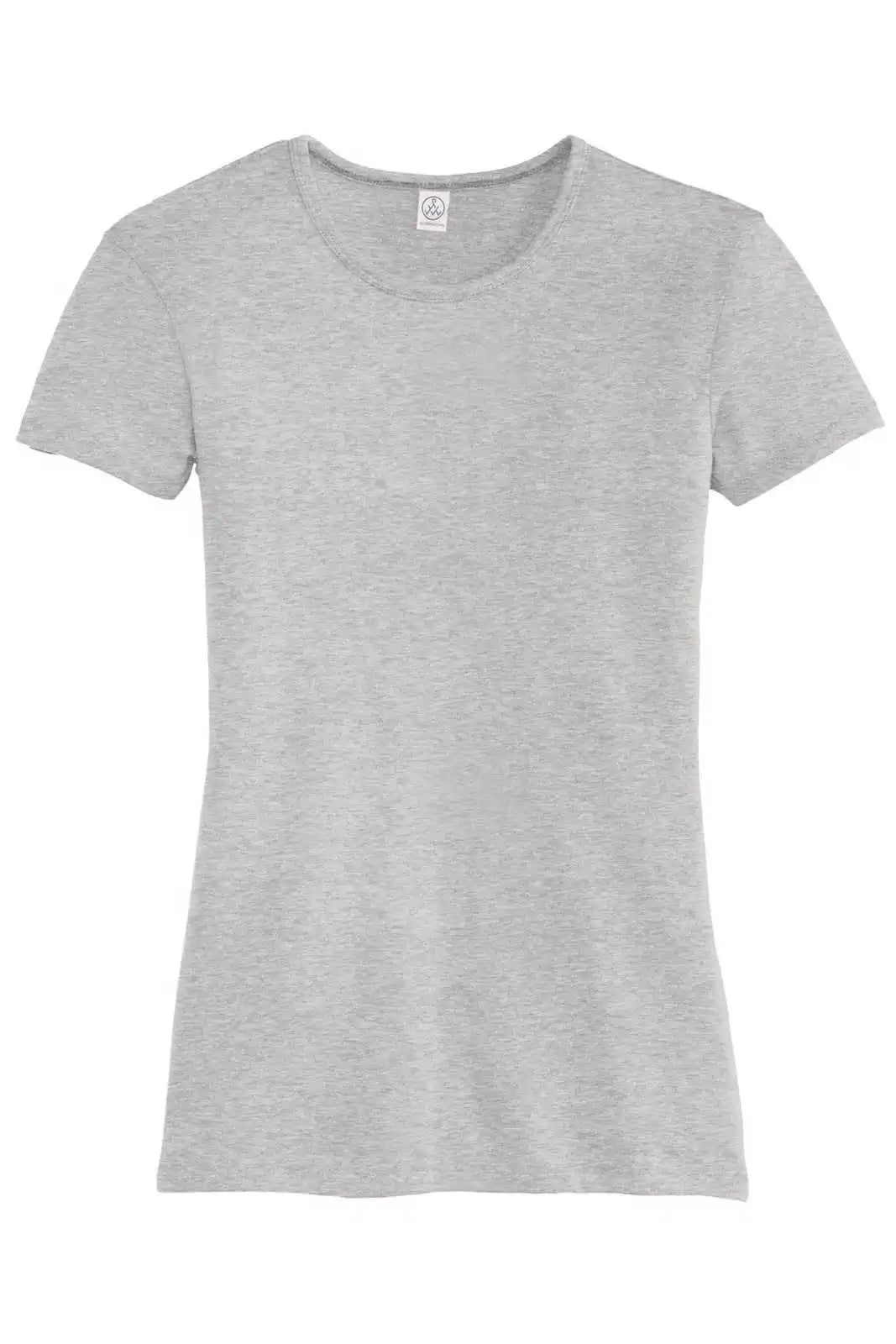 Alternative Aa5052 Women’s the Keepsake Vintage 50/50 Tee - Silver