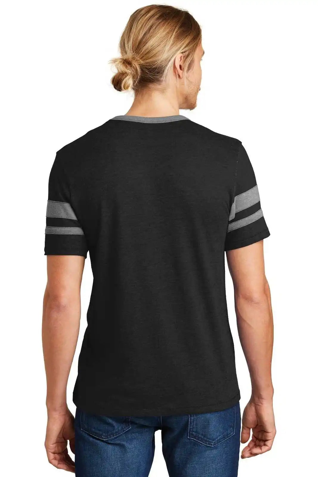 Alternative Aa5055 Sideline Vintage 50/50 Tee - Black Smoke