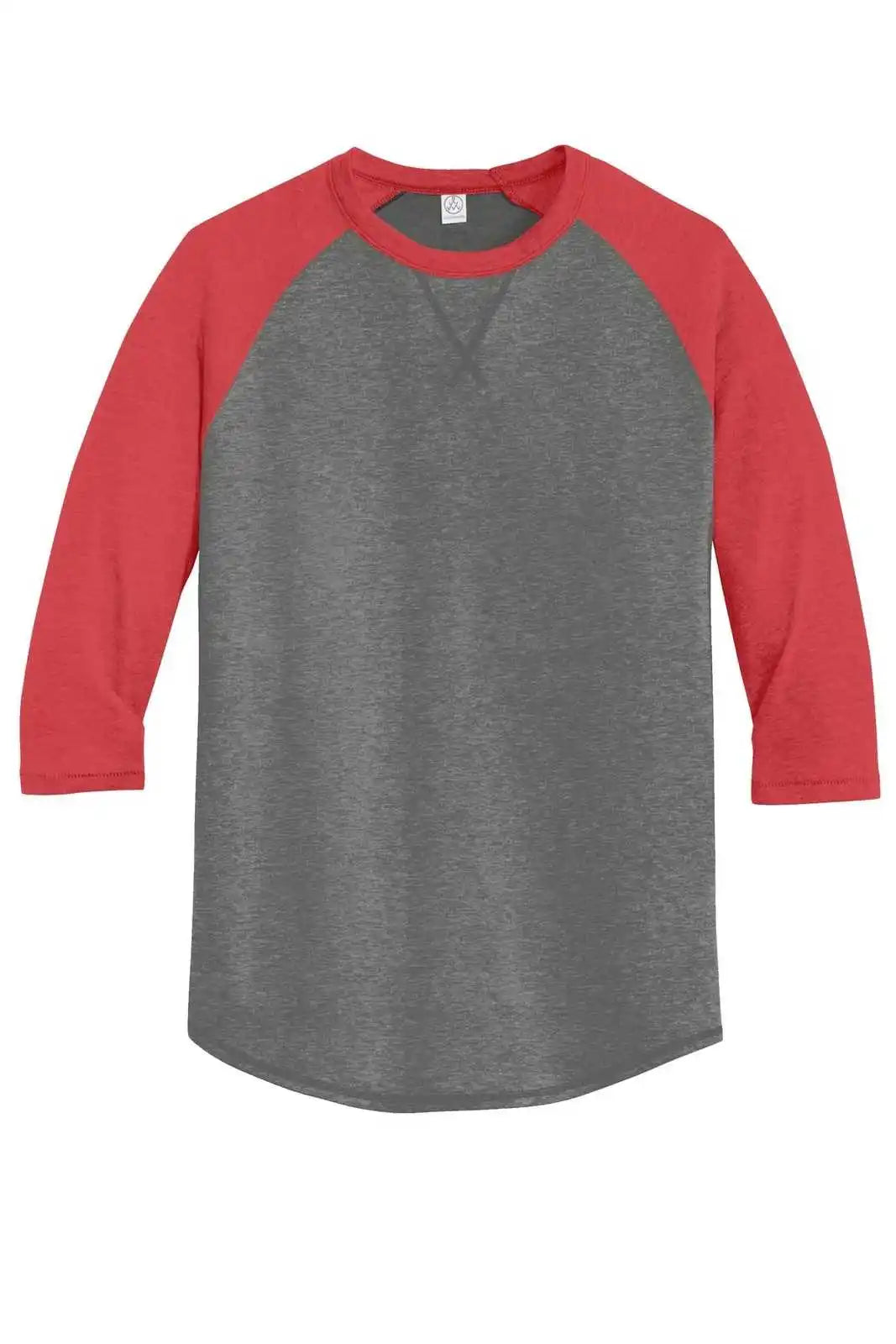 Alternative Aa5055 Sideline Vintage 50/50 Tee - Coal Red