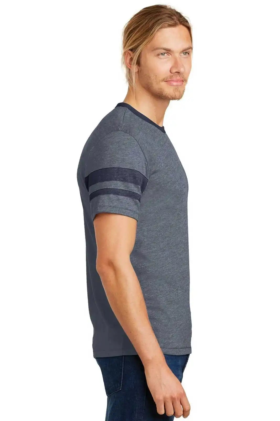 Alternative Aa5055 Sideline Vintage 50/50 Tee - Navy
