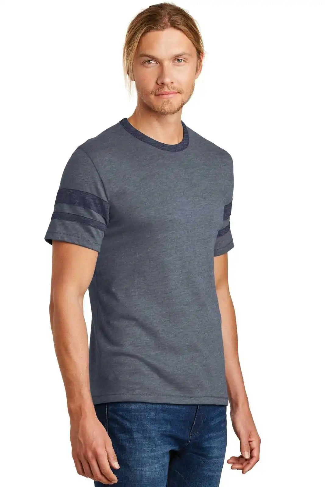 Alternative Aa5055 Sideline Vintage 50/50 Tee - Navy