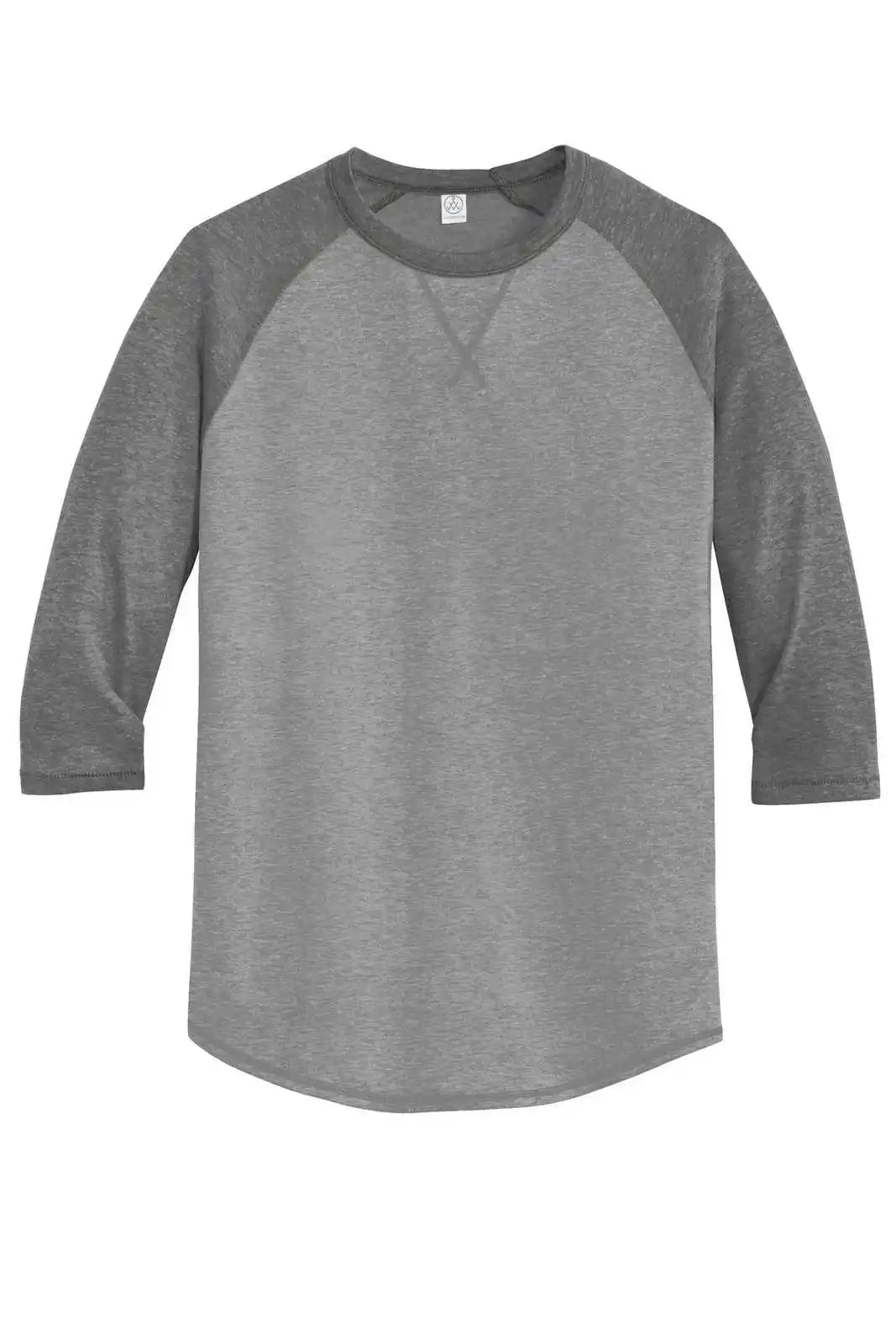 Alternative Aa5055 Sideline Vintage 50/50 Tee - Smoke Coal