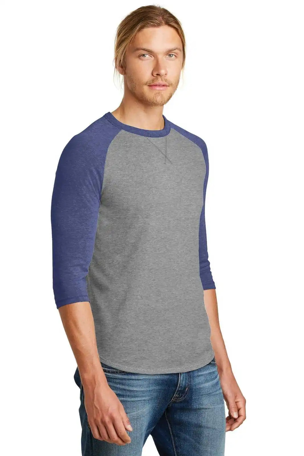 Alternative Aa5055 Sideline Vintage 50/50 Tee - Smoke Royal