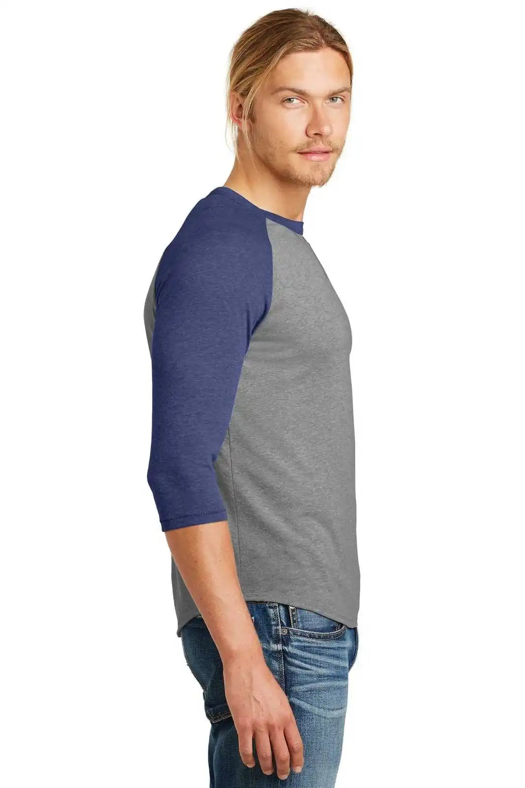 Alternative Aa5055 Sideline Vintage 50/50 Tee - Smoke Royal