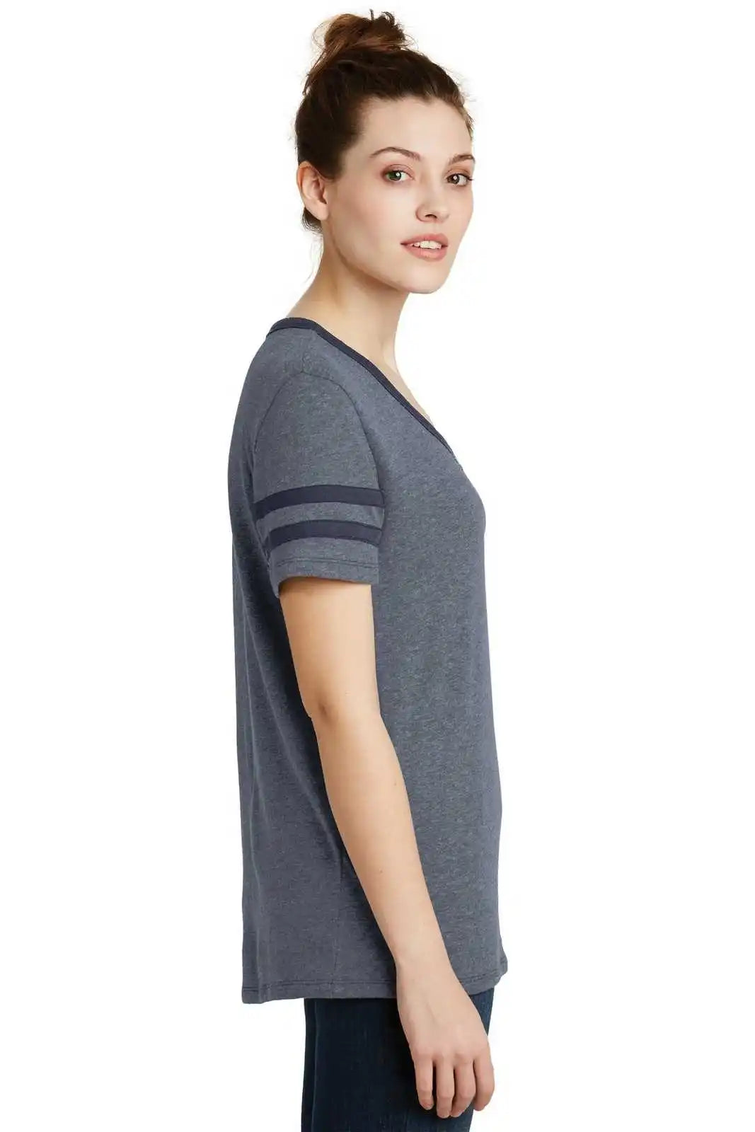 Alternative Aa5058 Women’s Varsity Vintage 50/50 Tee - Navy