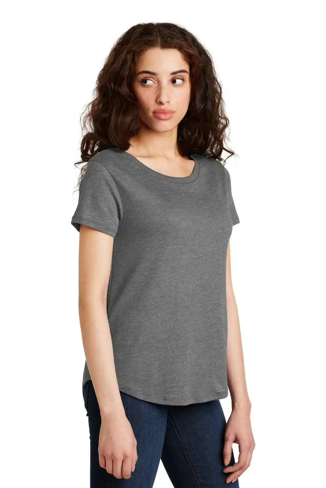 Alternative Aa5064 Women’s Backstage Vintage 50/50 Tee - Coal