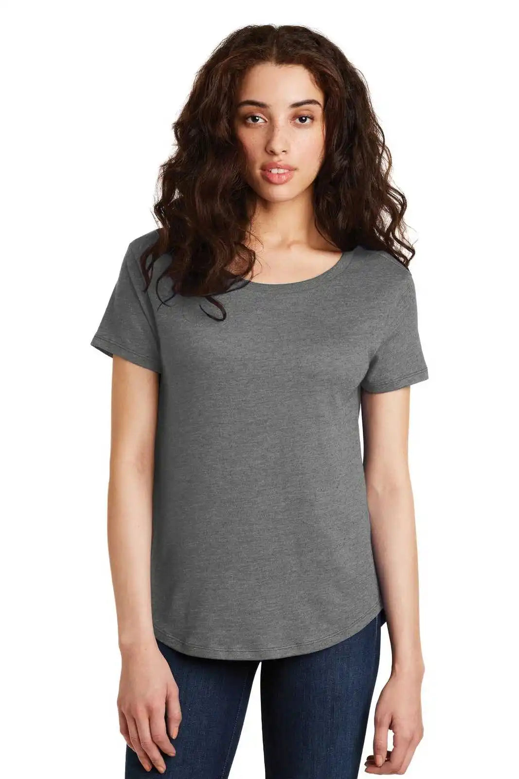 Alternative Aa5064 Women’s Backstage Vintage 50/50 Tee - Coal