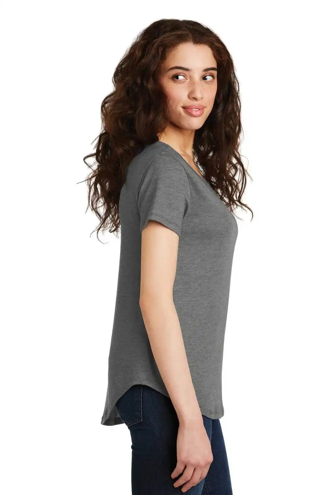 Alternative Aa5064 Women’s Backstage Vintage 50/50 Tee - Coal