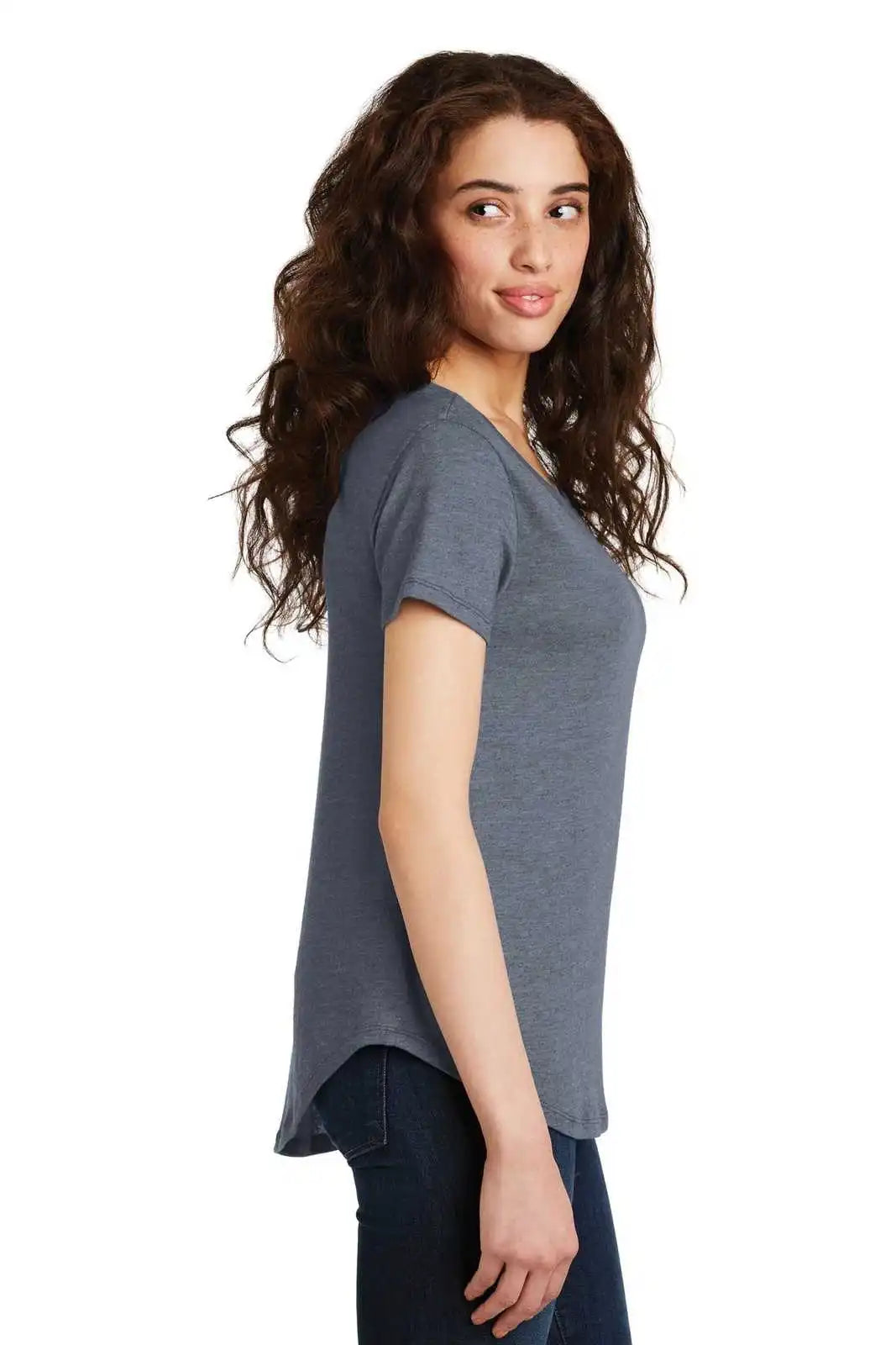 Alternative Aa5064 Women’s Backstage Vintage 50/50 Tee - Navy
