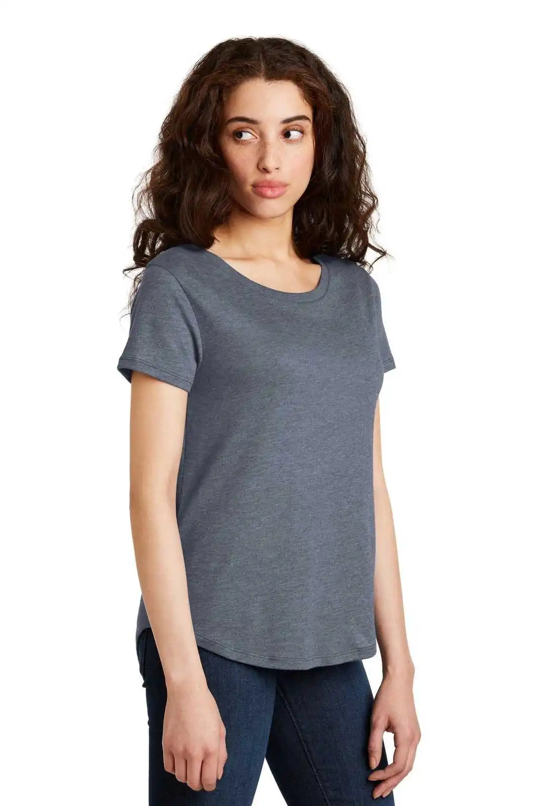 Alternative Aa5064 Women’s Backstage Vintage 50/50 Tee - Navy