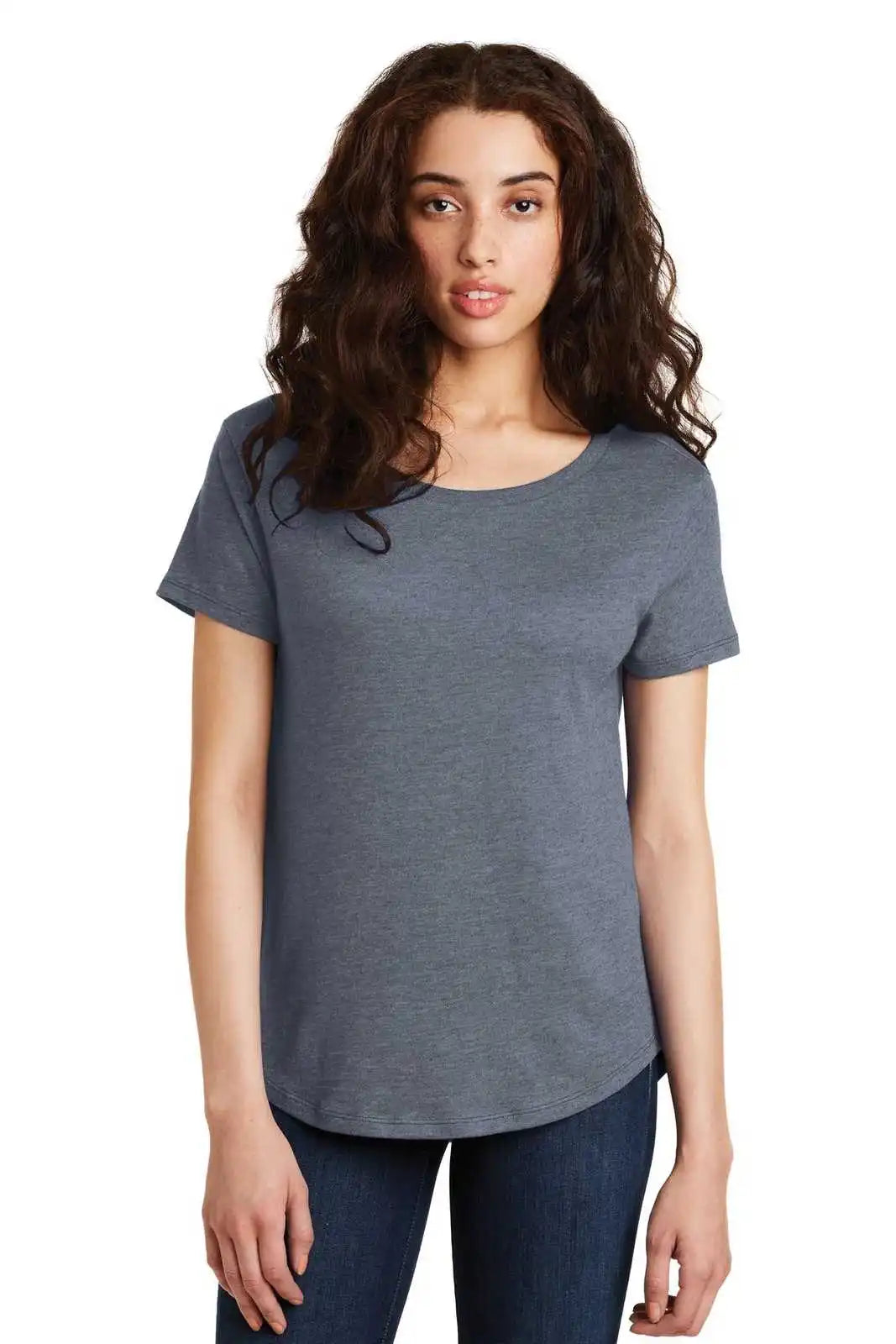 Alternative Aa5064 Women’s Backstage Vintage 50/50 Tee - Navy