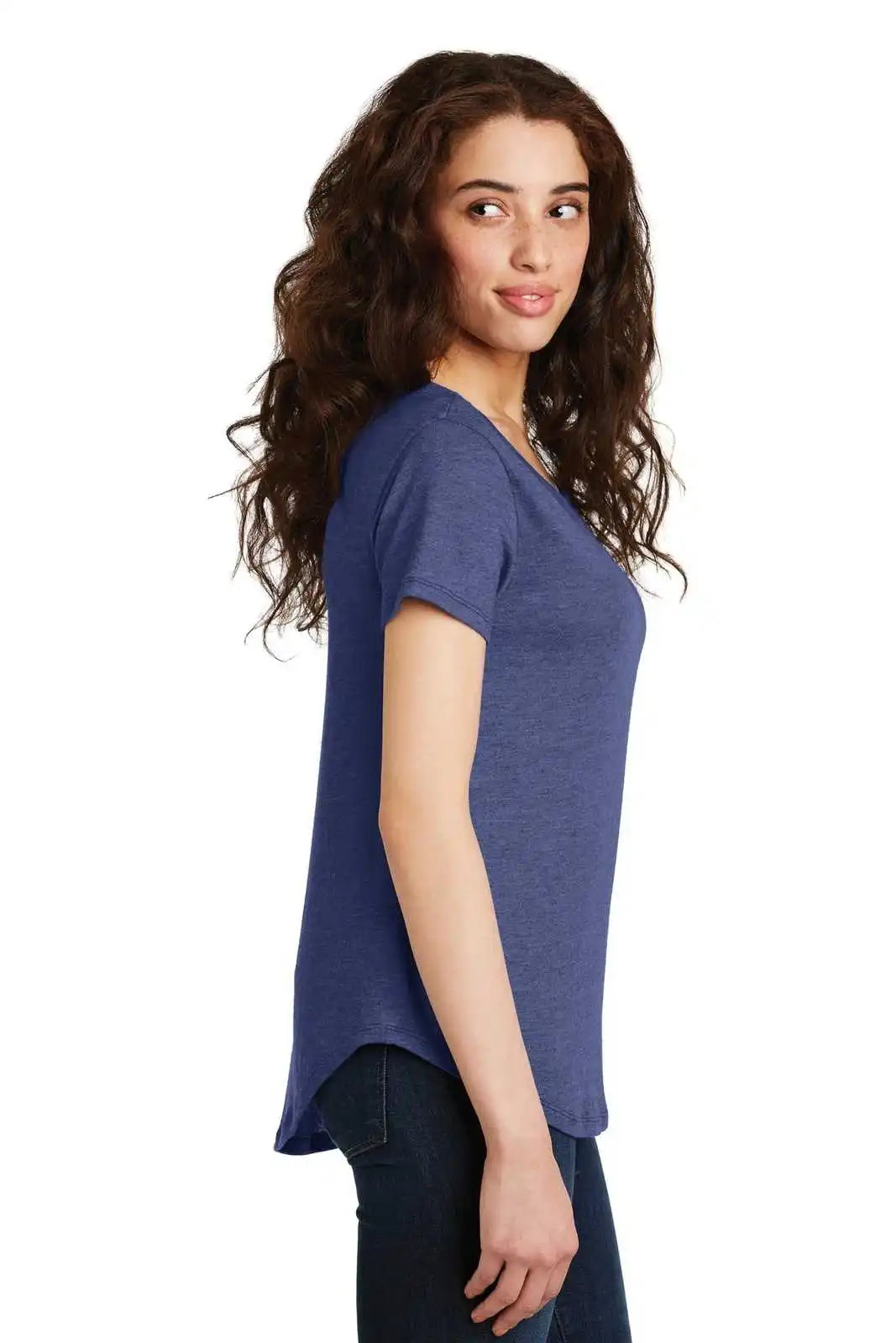 Alternative Aa5064 Women’s Backstage Vintage 50/50 Tee - Royal