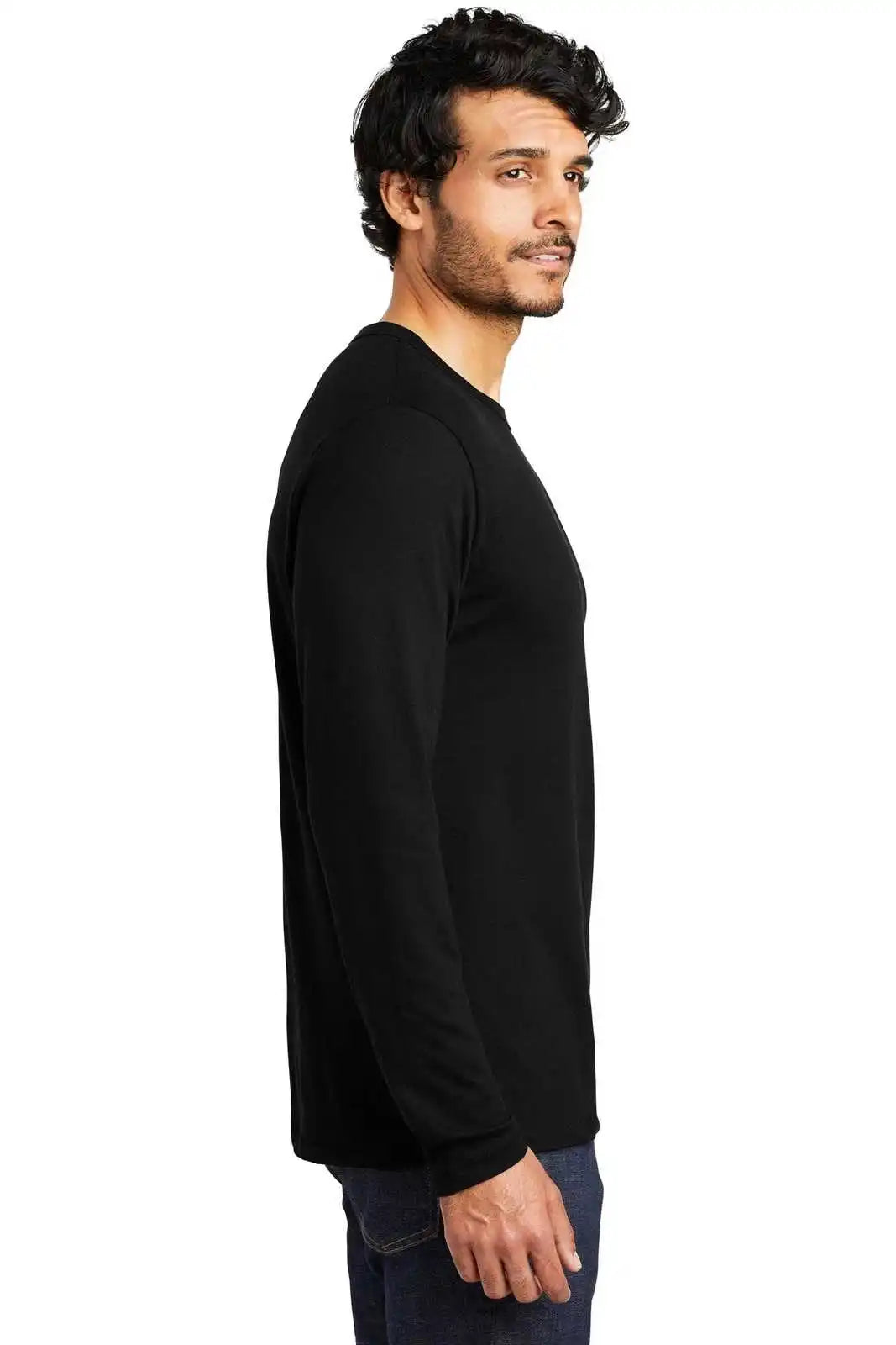 Alternative Aa5100 the Keeper Vintage 50/50 Long Sleeve Tee - Black