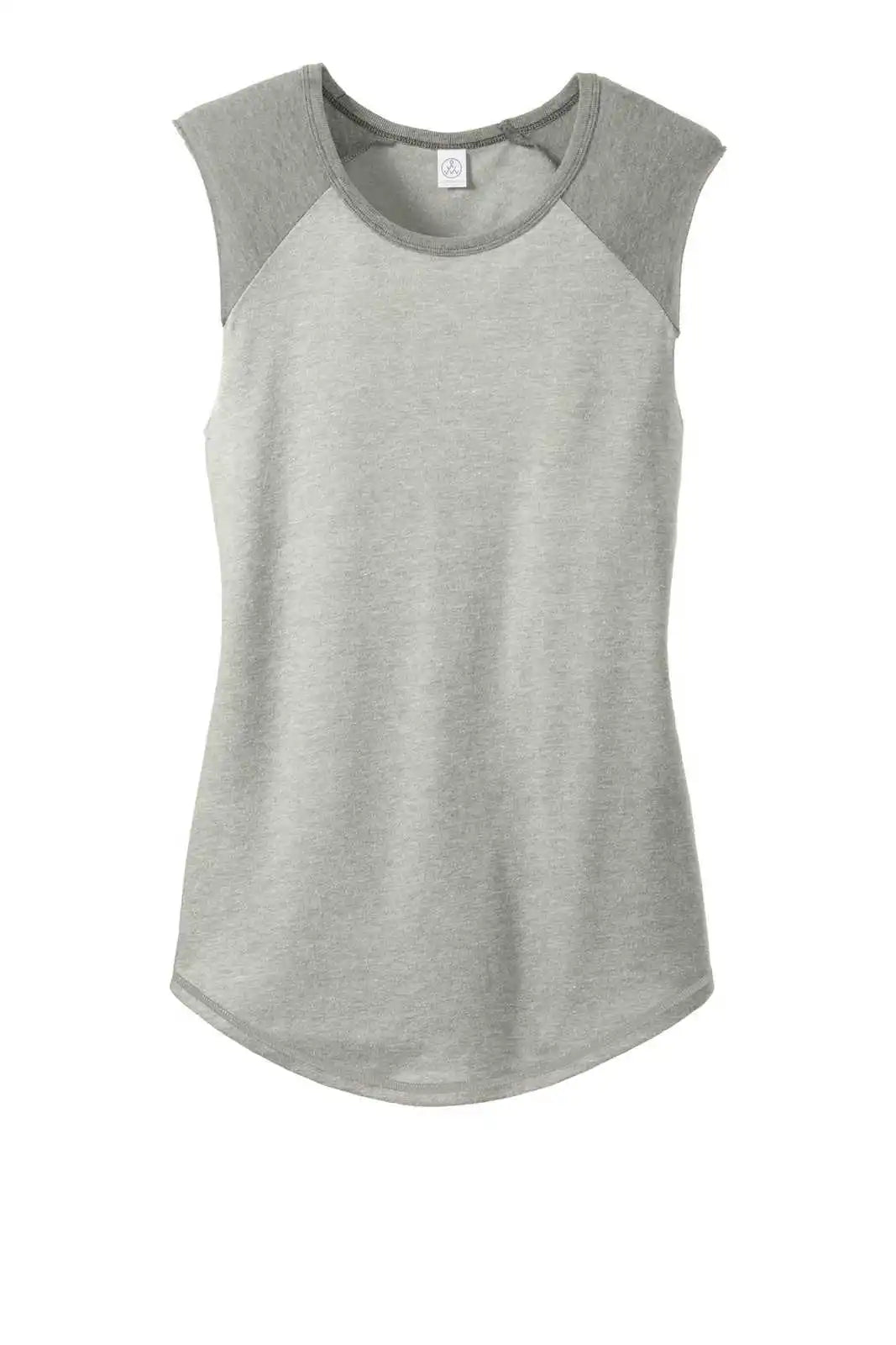 Alternative Aa5104 Women’s Team Player Vintage 50/50 Tee - Smoke Coal