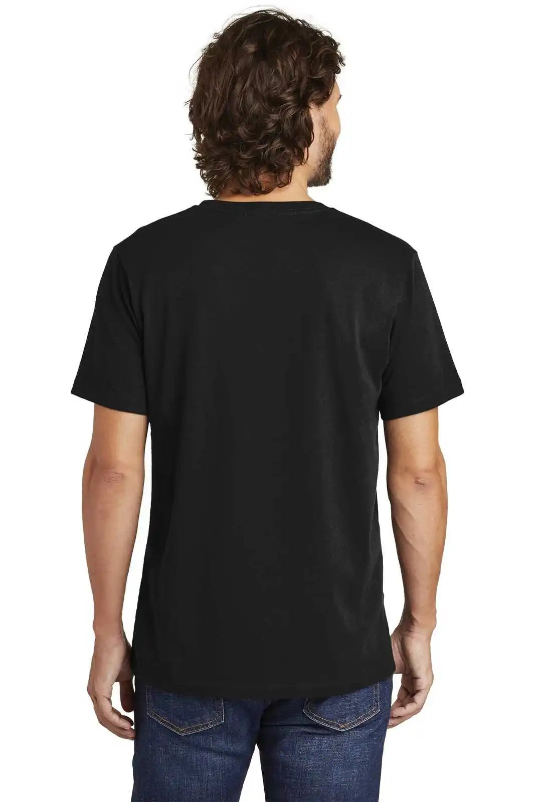 Alternative Aa6040 Rebel Blended Jersey Tee - Black