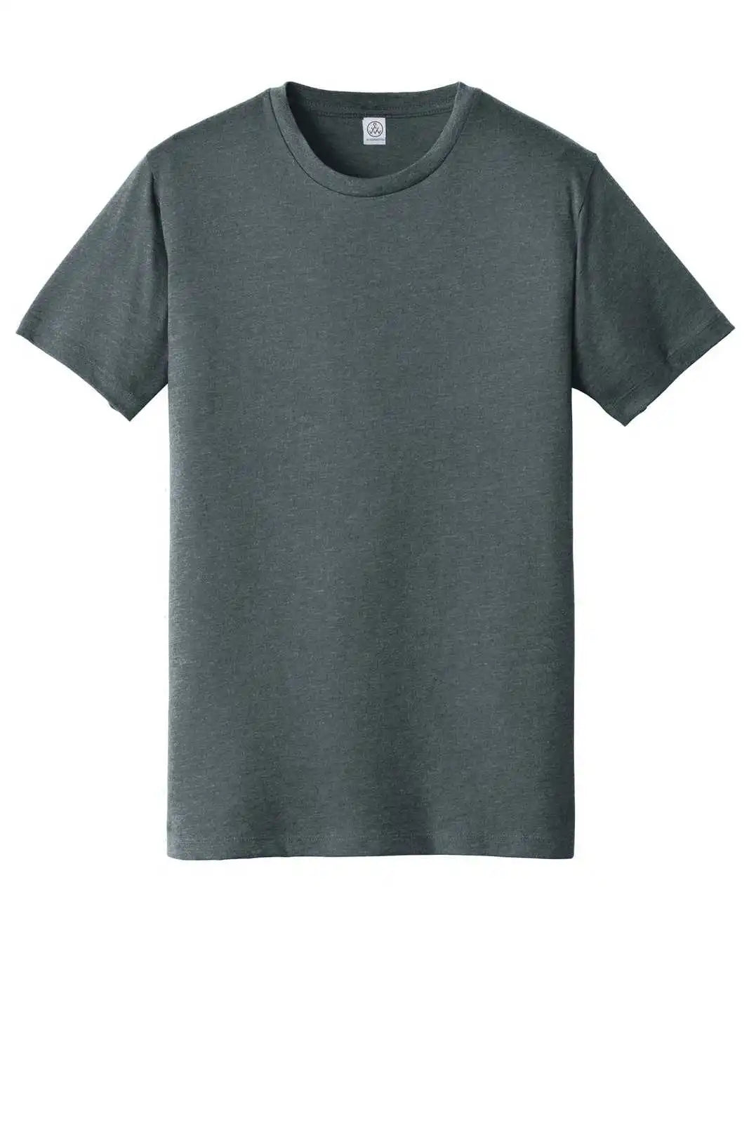 Alternative Aa6040 Rebel Blended Jersey Tee - Heather Deep Charcoal