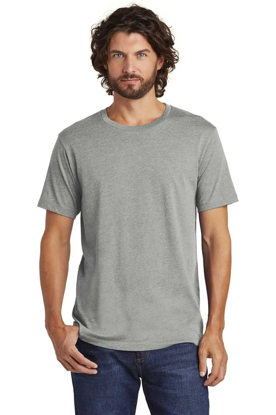 Alternative Aa6040 Rebel Blended Jersey Tee - Heather Gray
