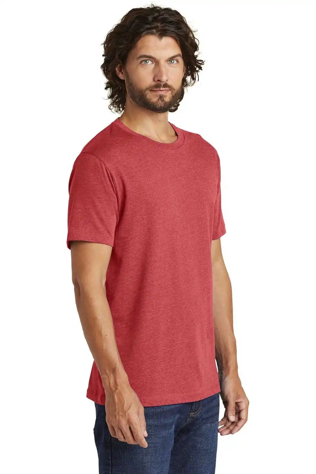 Alternative Aa6040 Rebel Blended Jersey Tee - Heather Red