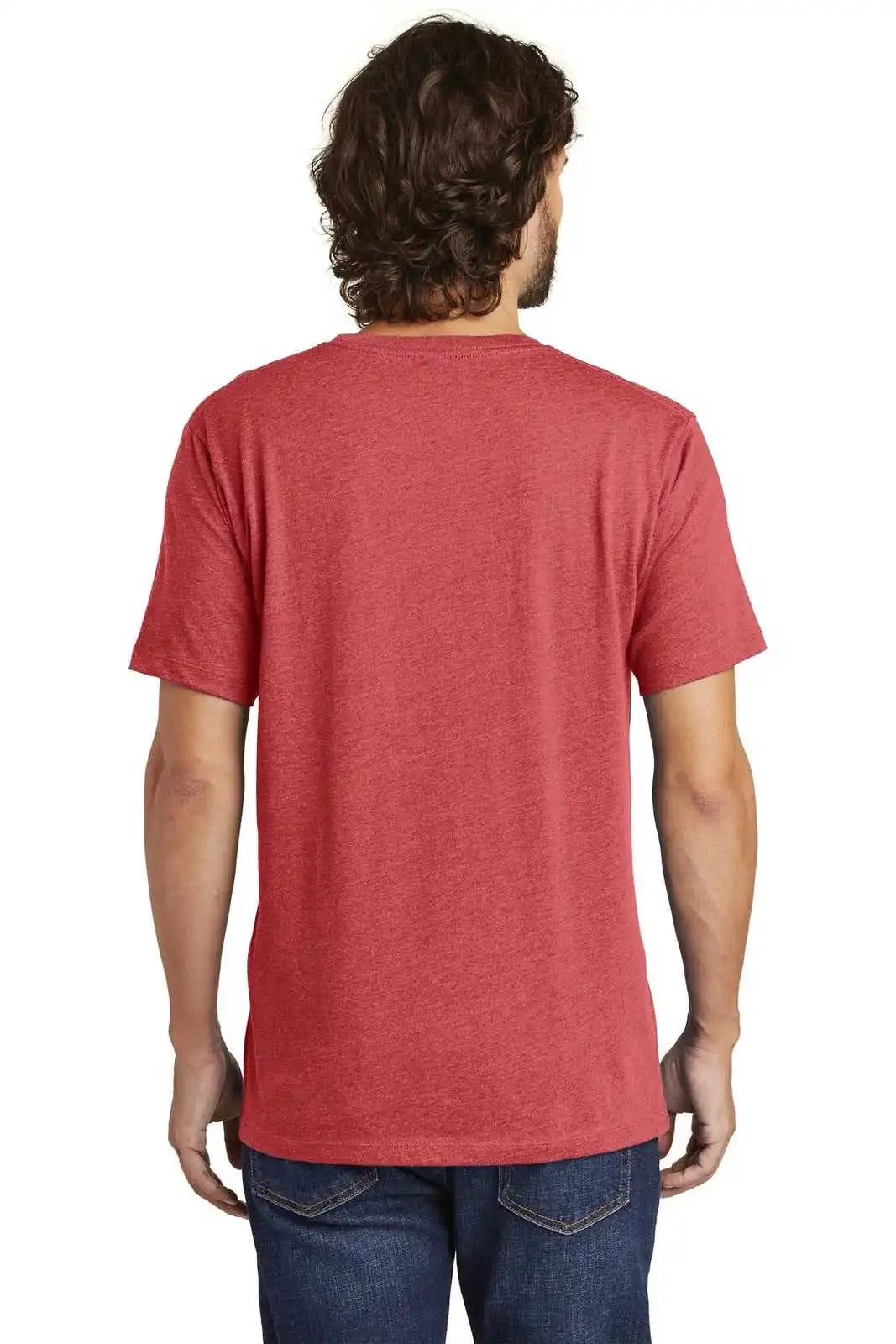 Alternative Aa6040 Rebel Blended Jersey Tee - Heather Red