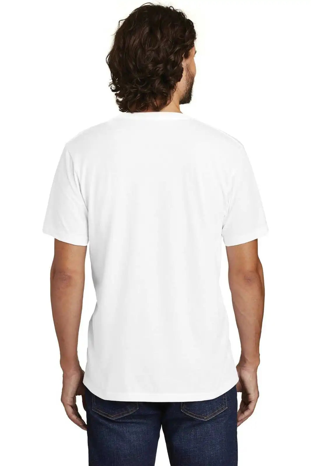 Alternative Aa6040 Rebel Blended Jersey Tee - White