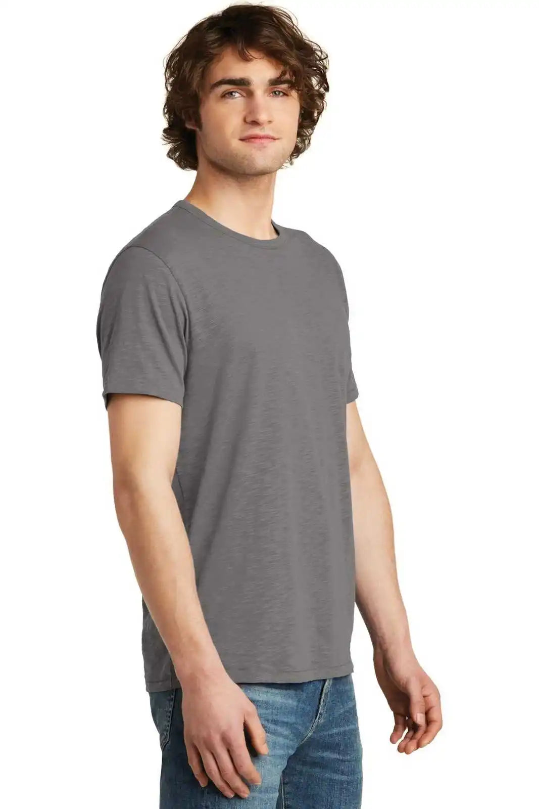 Alternative Aa6094 Weathered Slub Tee - Elephant Gray