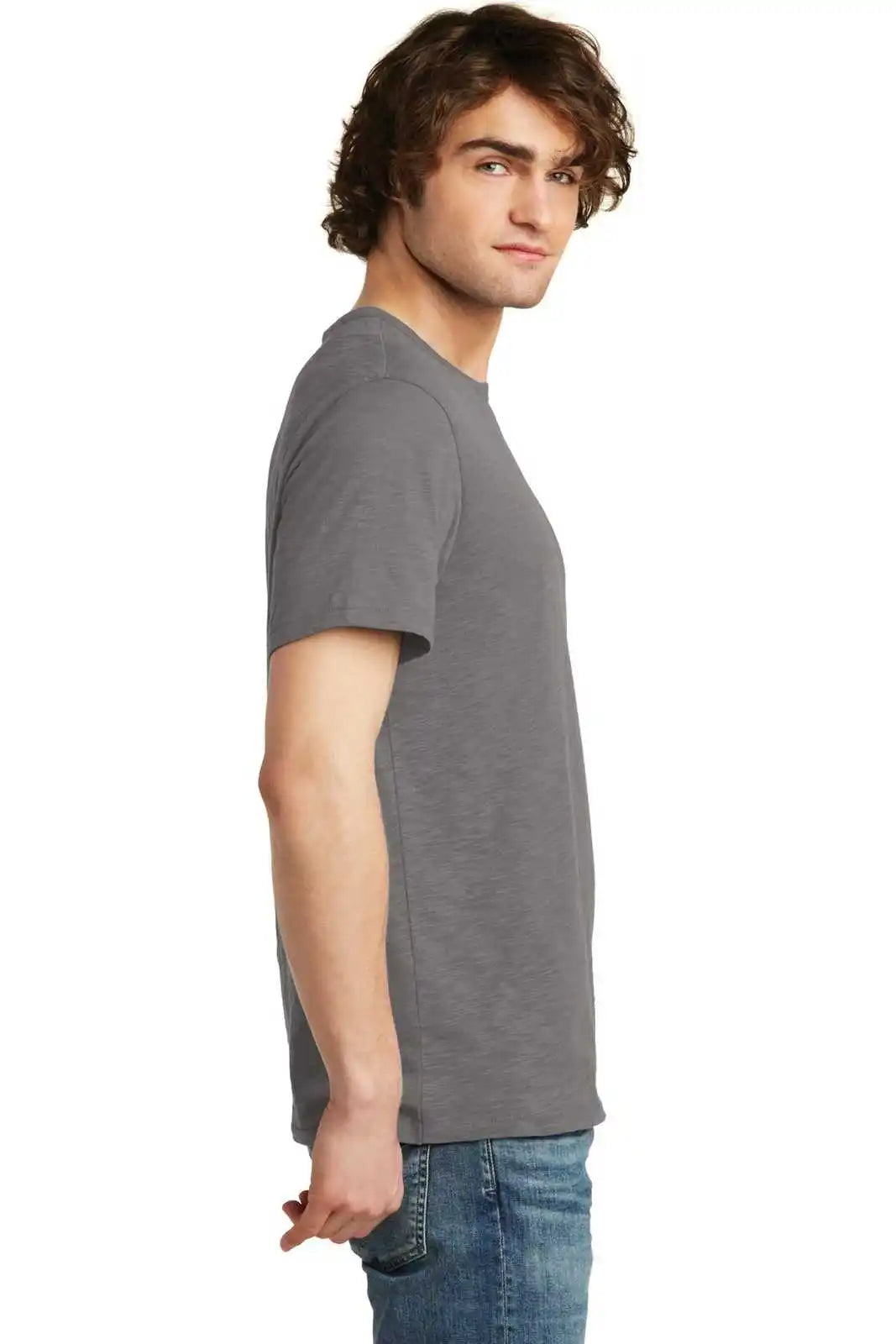 Alternative Aa6094 Weathered Slub Tee - Elephant Gray