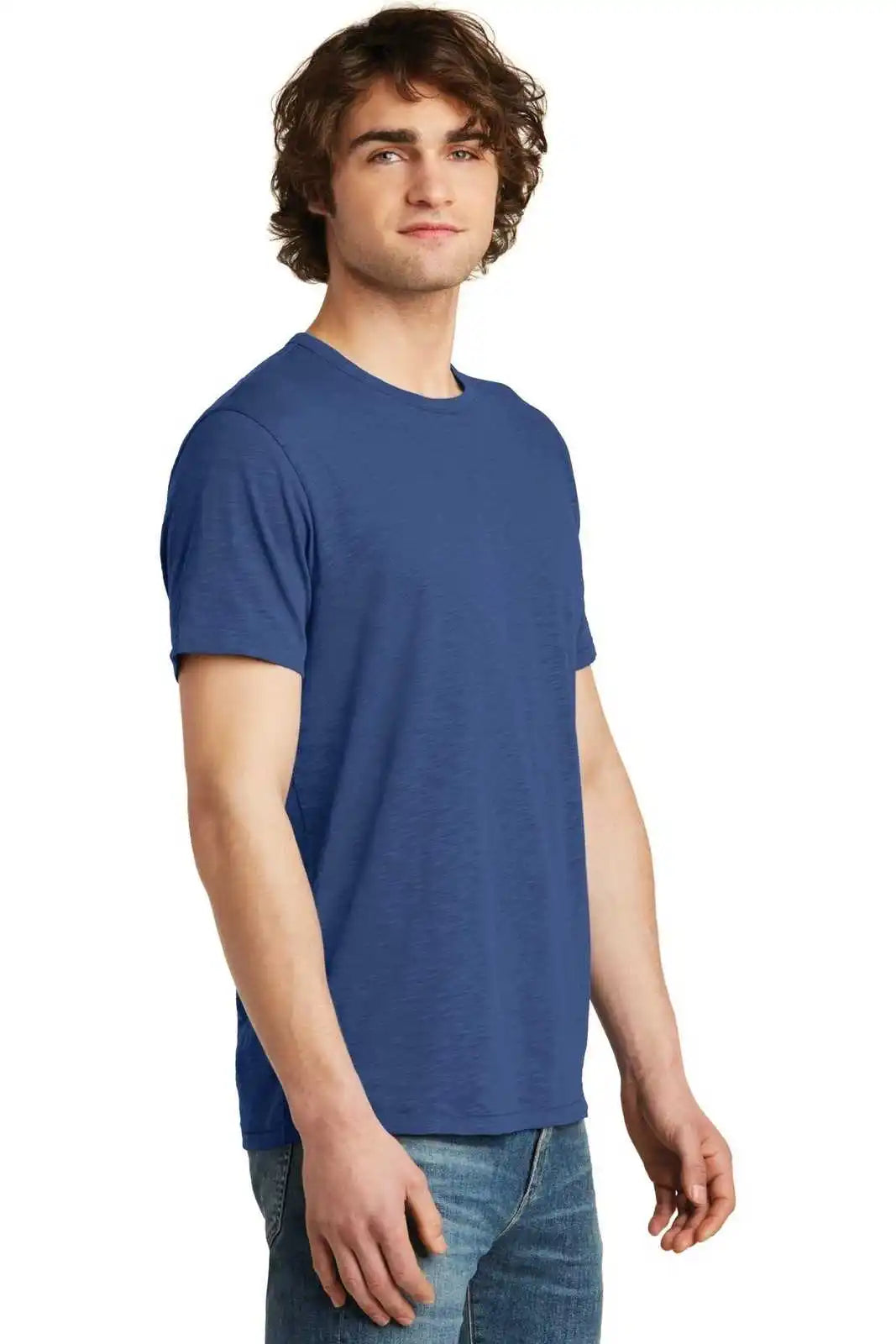 Alternative Aa6094 Weathered Slub Tee - Royal Blue