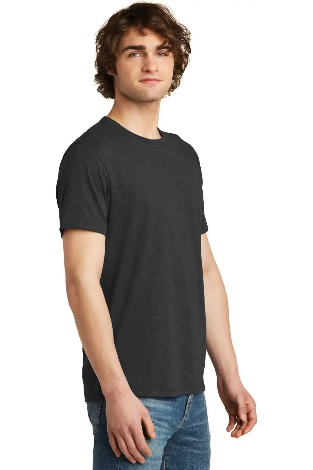 Alternative Aa6094 Weathered Slub Tee - Washed Black