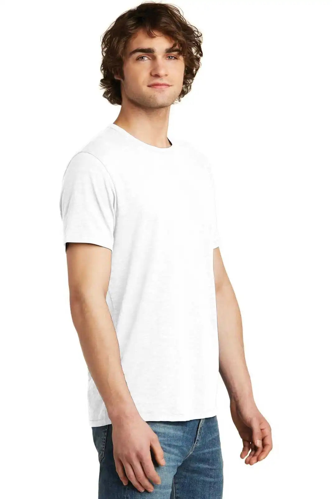 Alternative Aa6094 Weathered Slub Tee - White