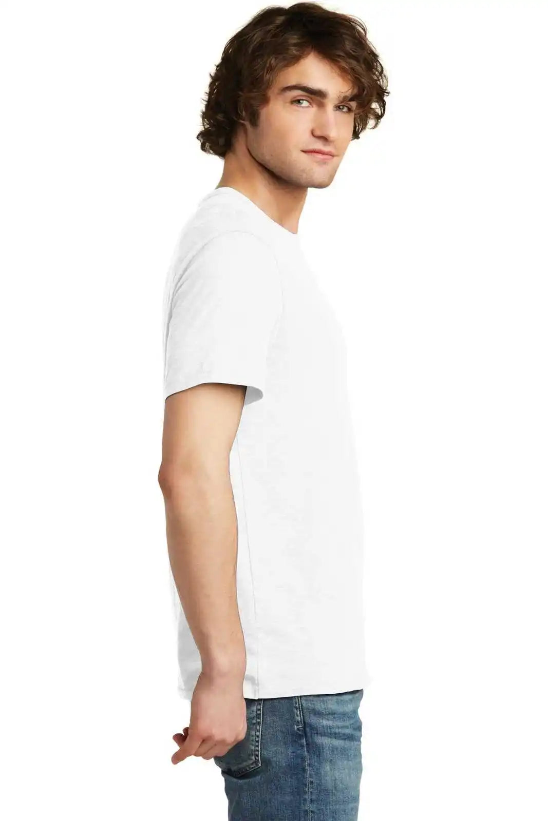 Alternative Aa6094 Weathered Slub Tee - White