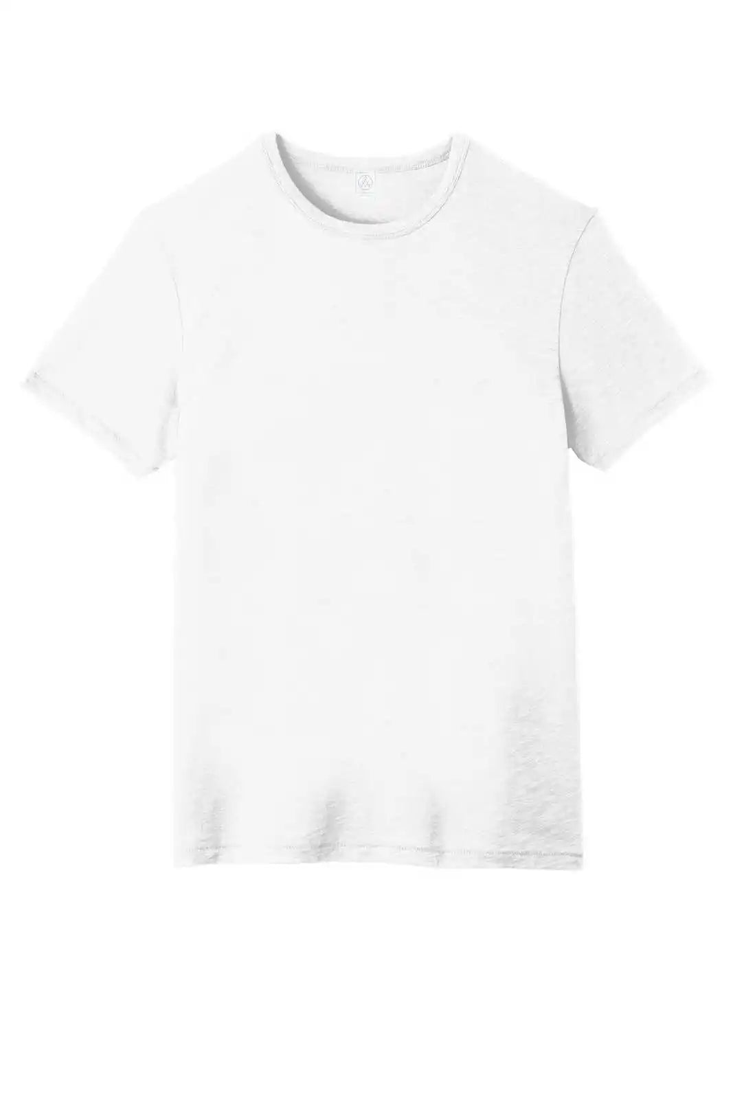 Alternative Aa6094 Weathered Slub Tee - White