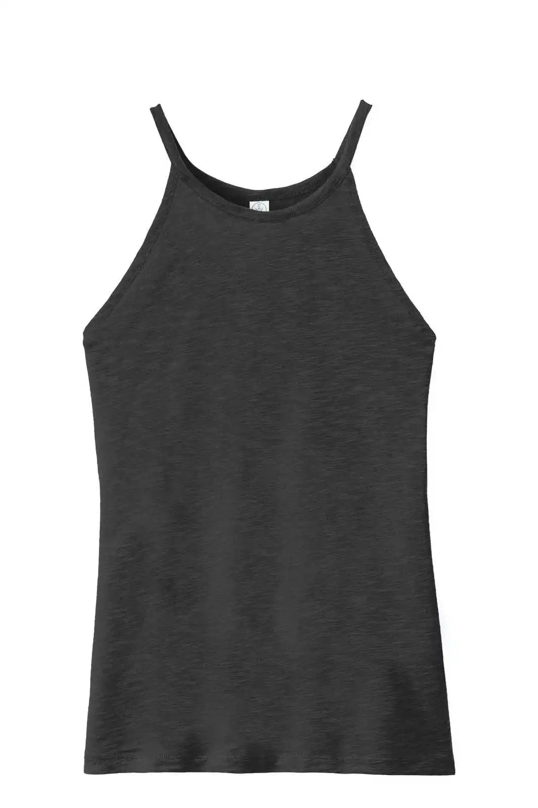 Alternative Aa6096 Women’s Weathered Slub Sporty Tank - Washed Black