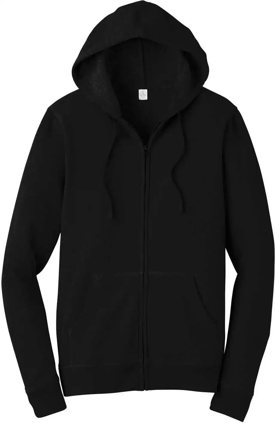 Alternative Aa8050 Indy Blended Fleece Zip Hoodie - Black