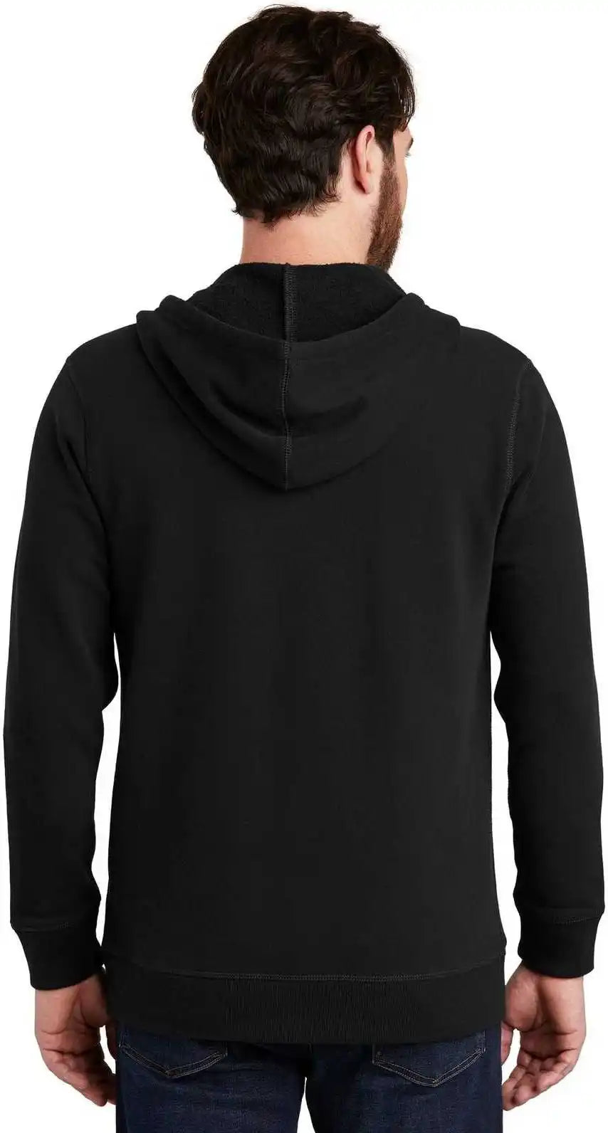 Alternative Aa8050 Indy Blended Fleece Zip Hoodie - Black