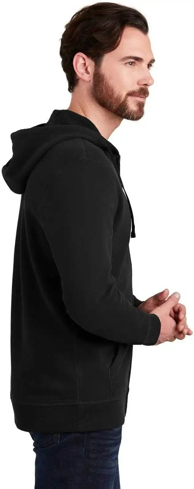 Alternative Aa8050 Indy Blended Fleece Zip Hoodie - Black