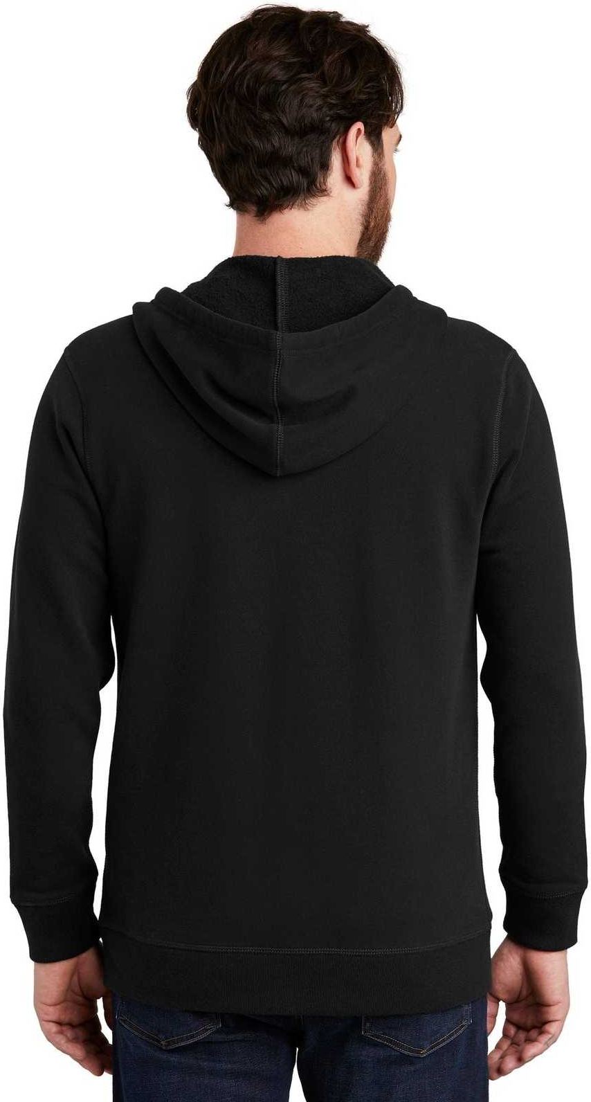 Alternative Aa8050 Indy Blended Fleece Zip Hoodie - Black
