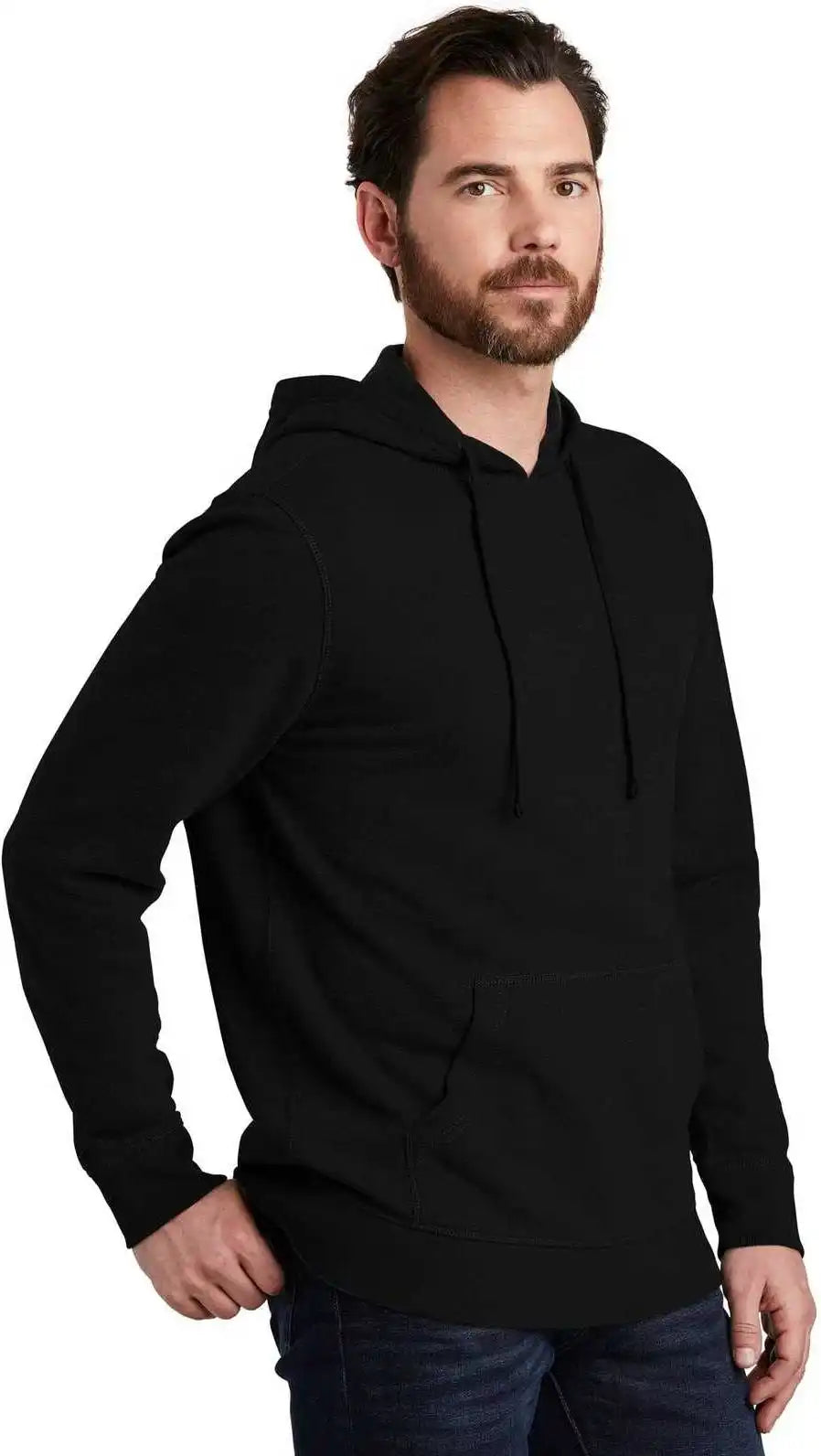 Alternative Aa8051 Rider Blended Fleece Pullover Hoodie - Black