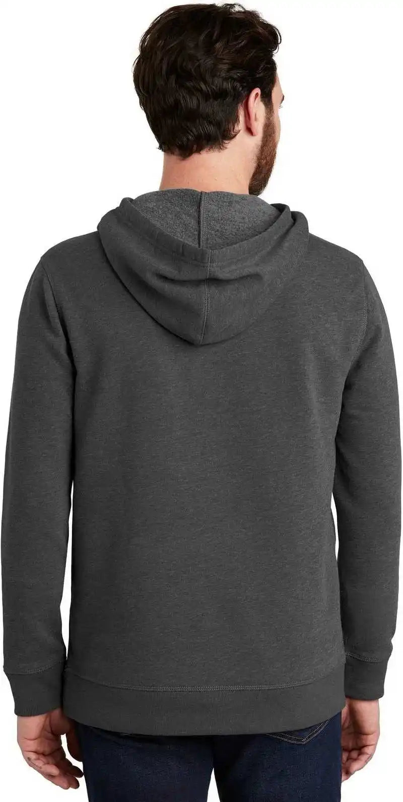 Alternative Aa8051 Rider Blended Fleece Pullover Hoodie - Heather Deep Charcoal