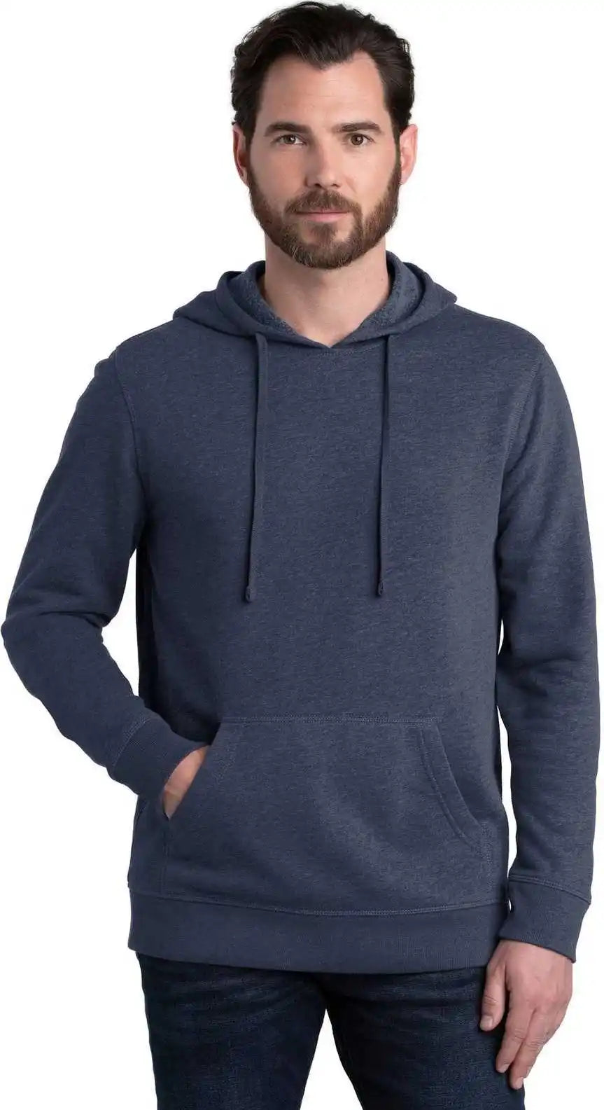 Alternative Aa8051 Rider Blended Fleece Pullover Hoodie - Heather Twilight