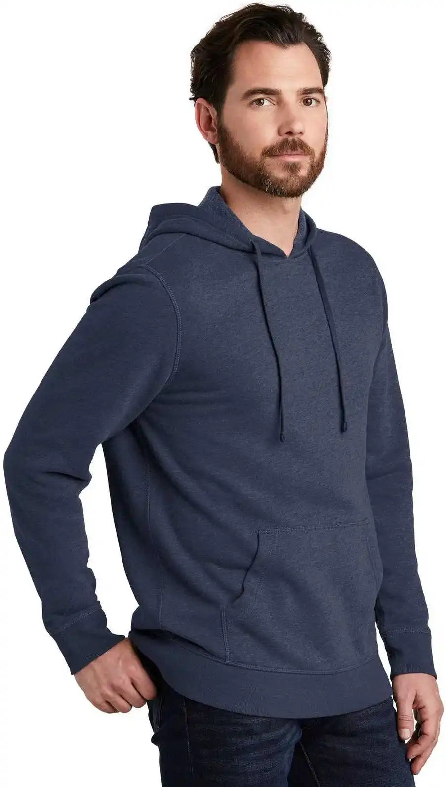 Alternative Aa8051 Rider Blended Fleece Pullover Hoodie - Heather Twilight