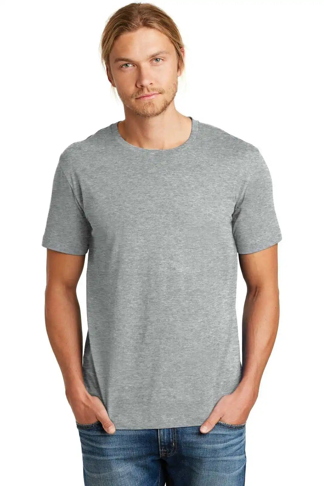 Alternative Aa9070 Heirloom Crew T-shirt - Heather Gray