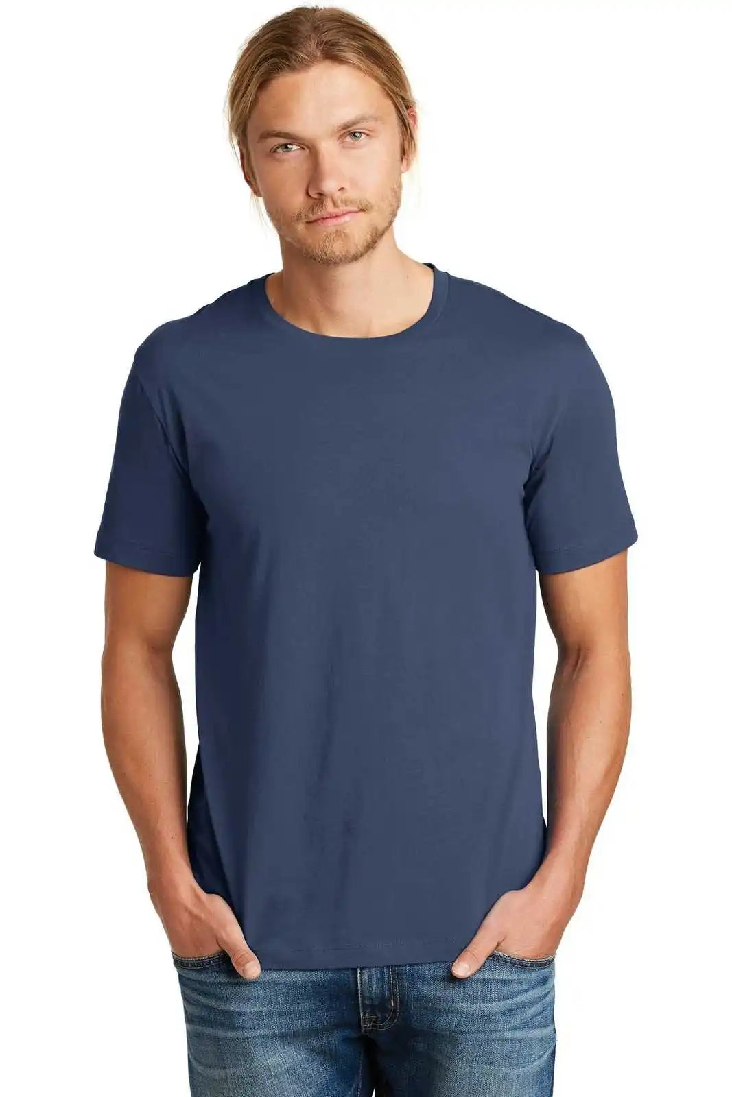 Alternative Aa9070 Heirloom Crew T-shirt - Light Navy