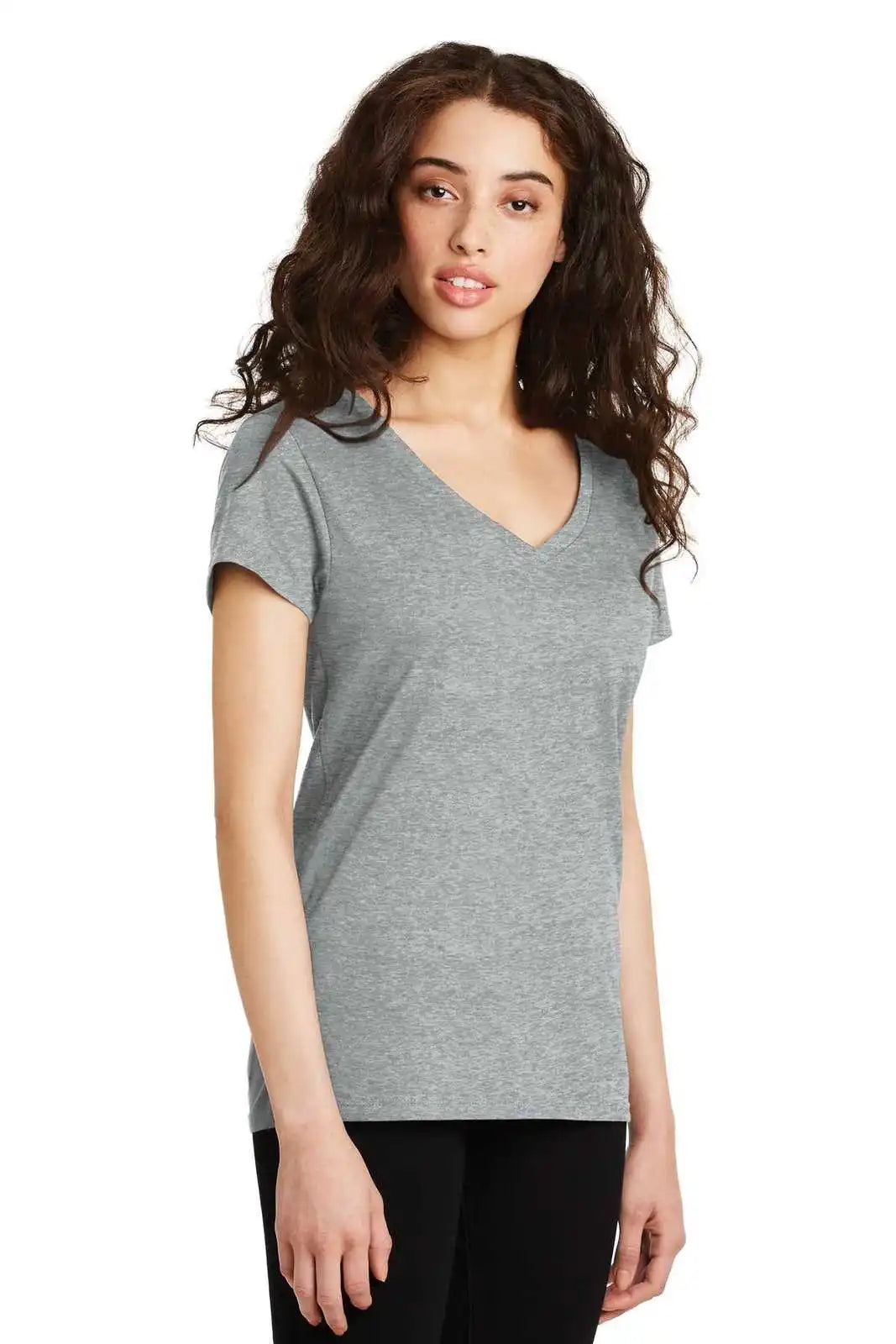 Alternative Aa9073 Women’s Legacy V-neck T-shirt - Heather Gray