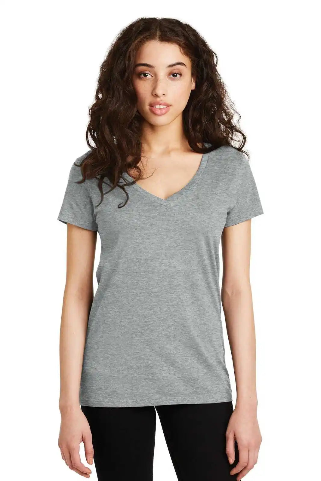 Alternative Aa9073 Women’s Legacy V-neck T-shirt - Heather Gray