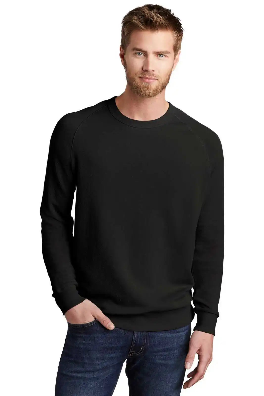 Alternative Aa9575wt Washed Terry Champ - Black