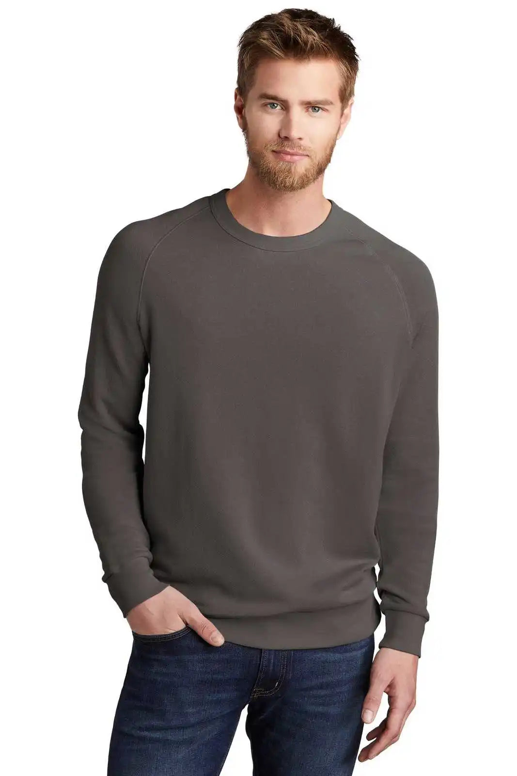 Alternative Aa9575wt Washed Terry Champ - Dark Gray