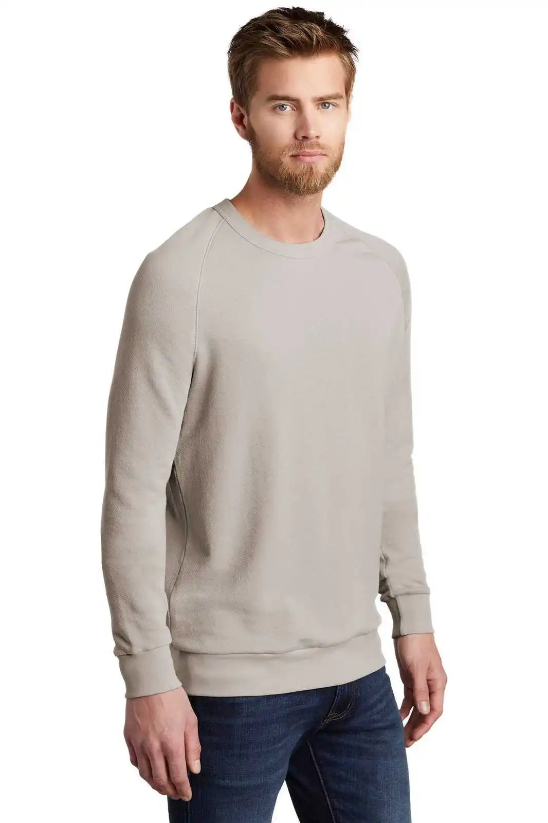Alternative Aa9575wt Washed Terry Champ - Light Gray